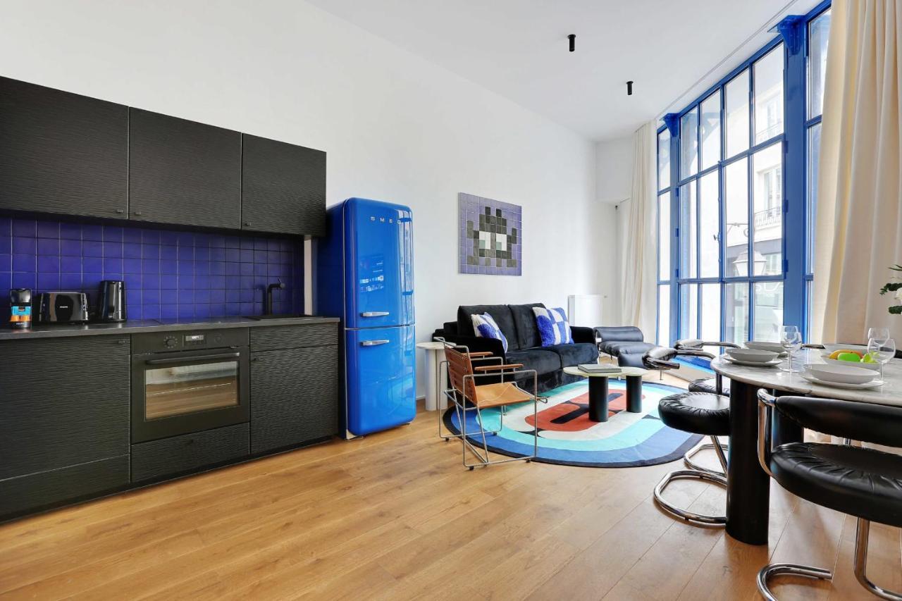 Stylish Parisian Loft 1Br6P - Sentier City Center Bagian luar foto